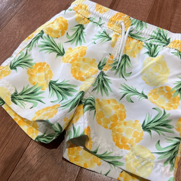 Janie and Jack Yellow and Green Athletic Shorts - Picture 8 of 8